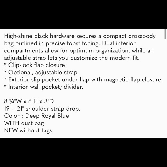 Rebecca Minkoff Hudson Mini Moto Crossbody… - Picture 6 of 6